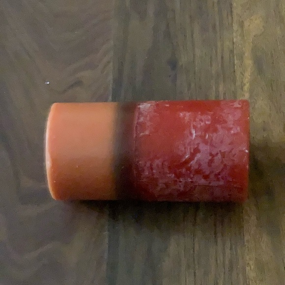 Rustic Orange Pillar Candle - Picture 4 of 4